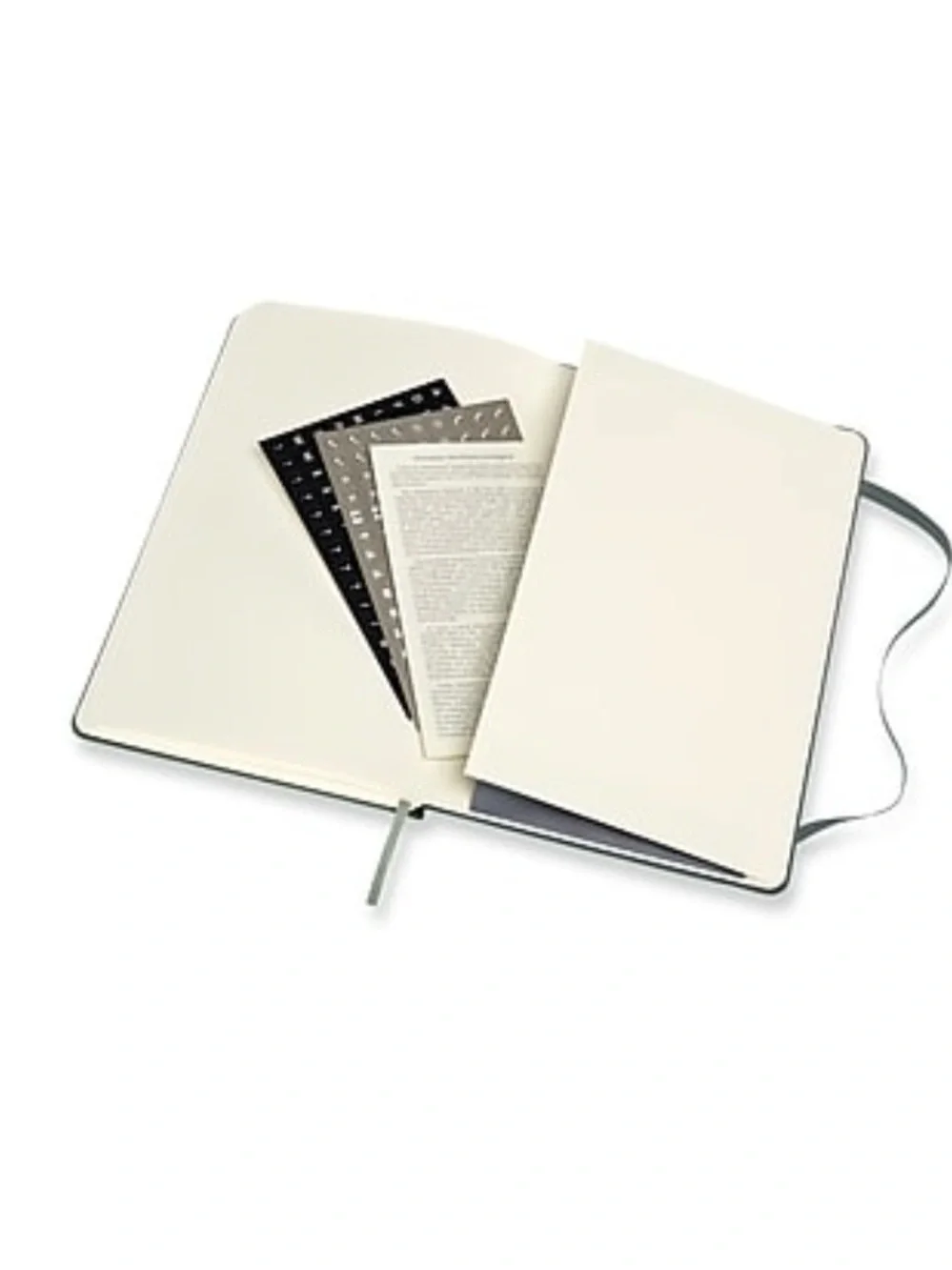 Black Moleskine Carnet PRO Hard Cover Notebook 7 1/2 x 10 192 pgs NWT PRICE DROP